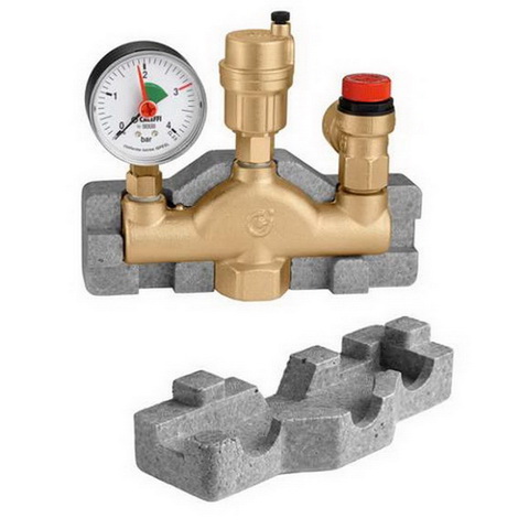Caleffi Kesselgruppe Heizcal+Isolierung 3bar 50kW, Nr. 302631