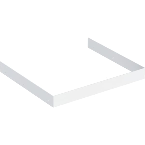 Geberit Distanzleiste für Unterschrank für Handwaschbecken, Breite 45 cm, weiß