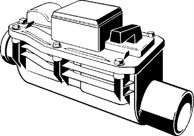 Viega Rückstausicherung 4987.2 in 100mm Kunststoff grau