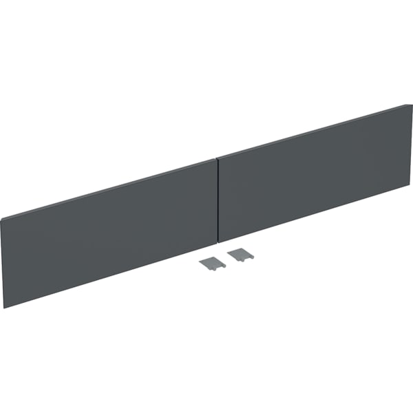 Geberit Set Schubl.-Frt für ONE US, 2 Schubl. für WT B:135cm, mattschwarz