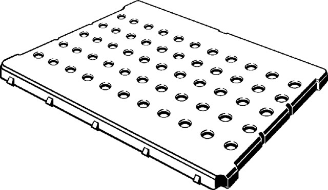 Viega Deckeleinlage 2202.9XL für Modell 2202XL aus Kunststoff