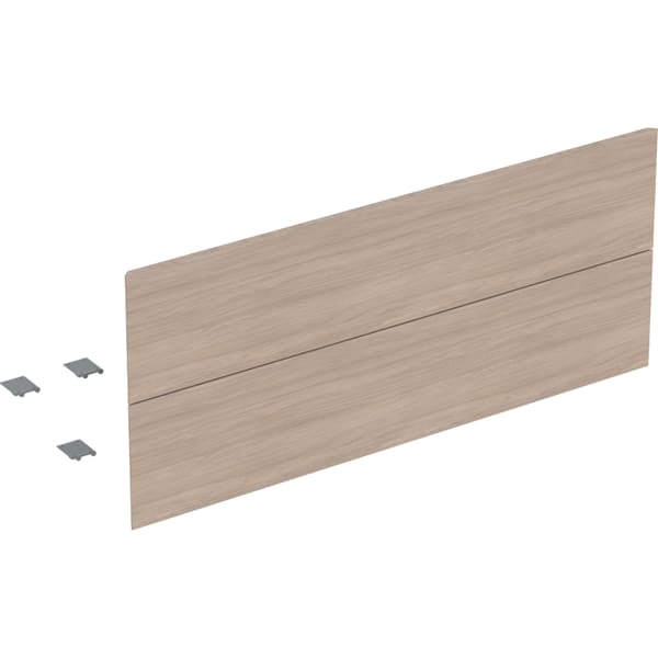 Geberit Set Schubl.-Frt für ONE US, 2 Schubl. für WT B: 120cm, Eiche
