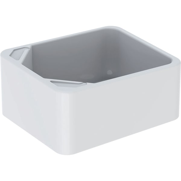 Geberit Publica Fußbecken, 39x21x48cm ohne Überlauf, weiß, KeraTect Geberit Publica Fußbecken, 39x21x48cm ohne Überlauf, weiß, KeraTect