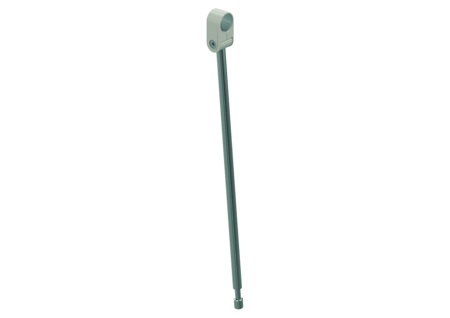 HEWI Bodenstütze f.SK-Griffe 801.50., L:527mm, Edst., Anb. farbig reinweiß