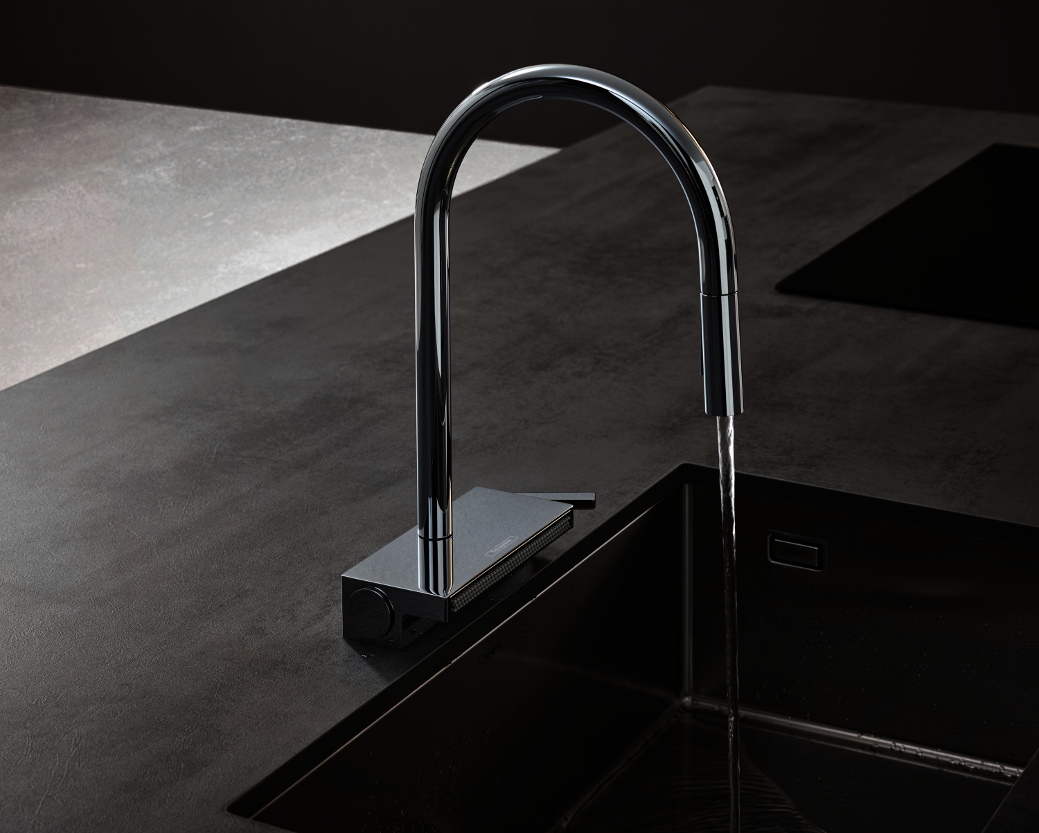 Hansgrohe Spültischmischer 170 Aquno Select M81 Ausziehbrause 3jet chrom