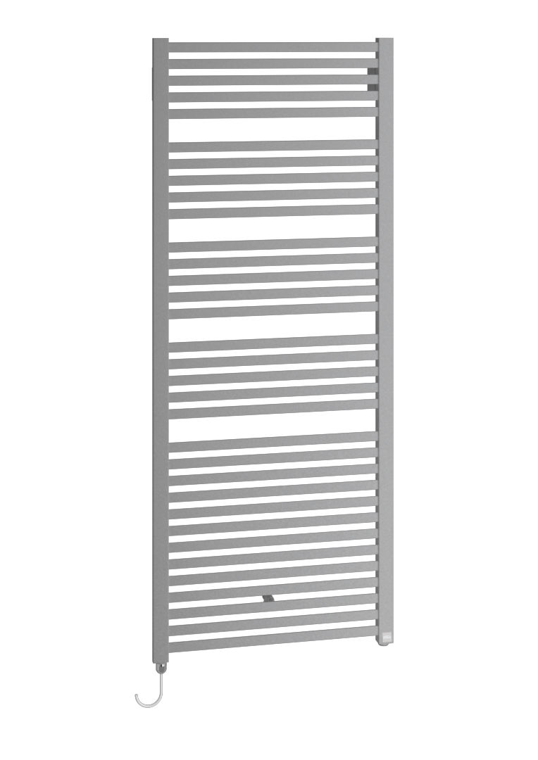 Kermi Geneo quadris-E BH814x32x447mm P=400W,glanzsilber,WRS weiß,rechts