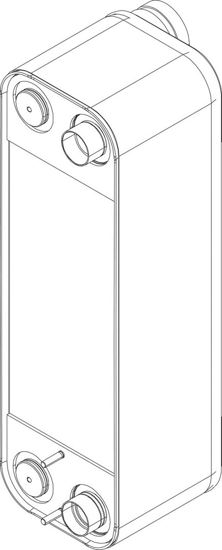BOSCH Ersatzteil TTNR: 8738206733 Verdampfer ACH112AM-076 Alfa Laval