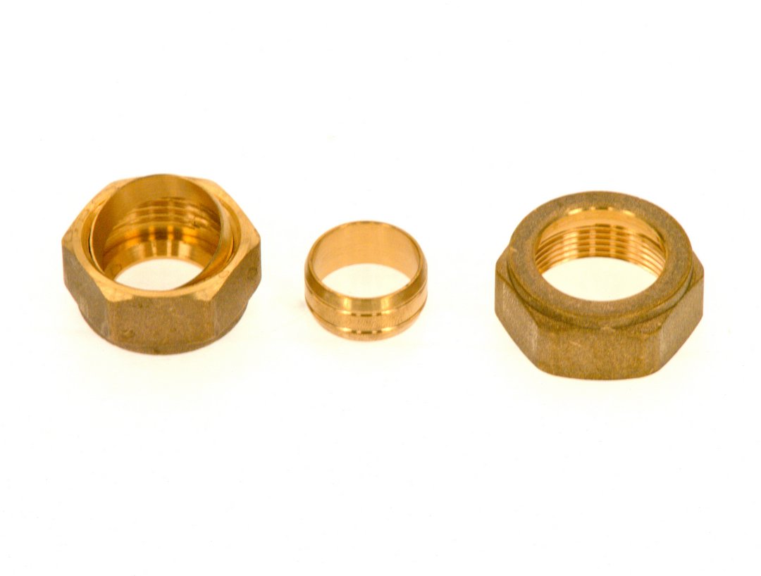 BOSCH Ersatzteil TTNR: 87186626660 Satz Klemmring Mutter 1", 3/4"