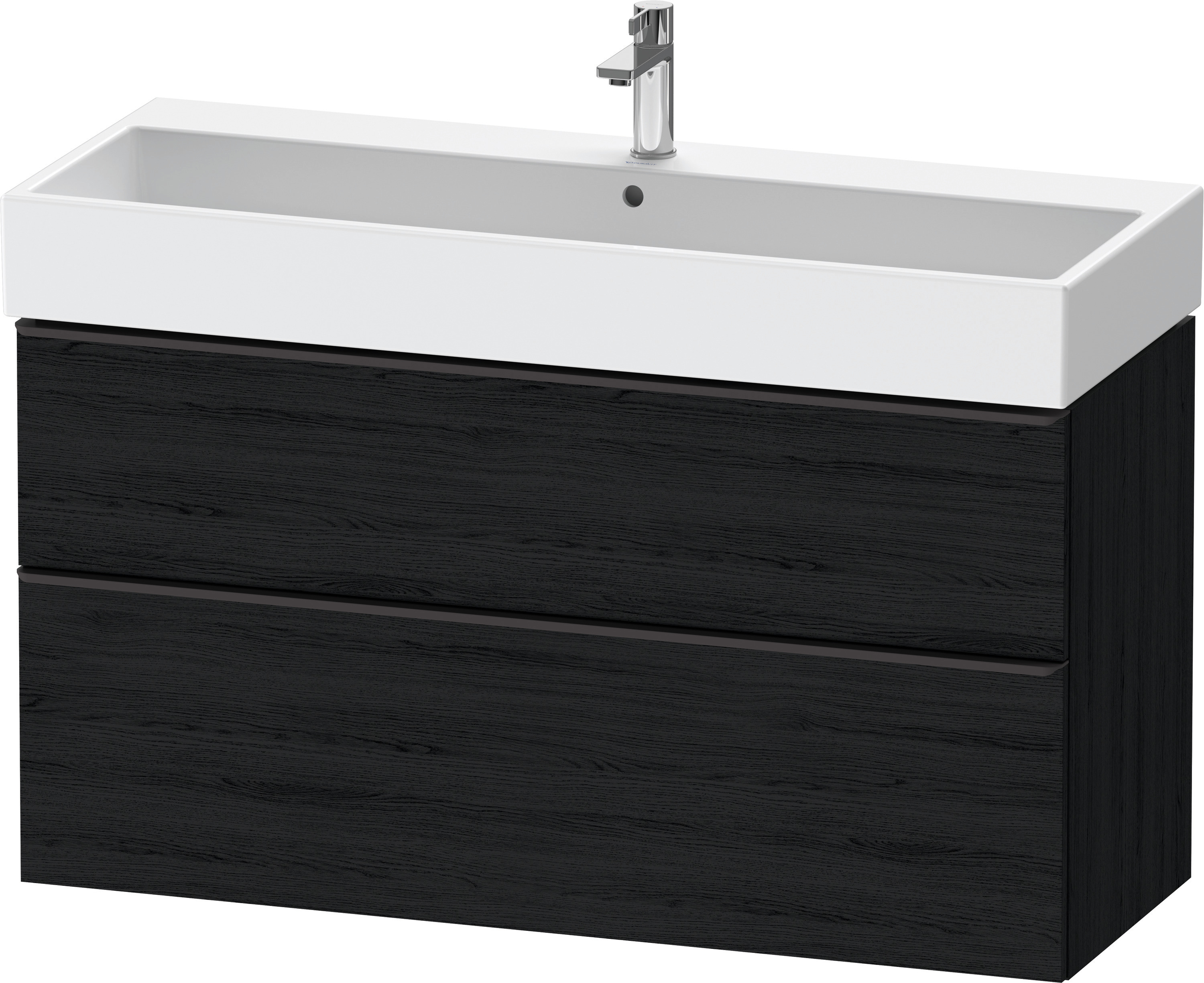 Duravit D-Neo WTU,Ausz:1,Schubk:1,GR:Dia.Schw 1184x442x625mm,Wdh,Eiche Schwrz.Matt,Dek