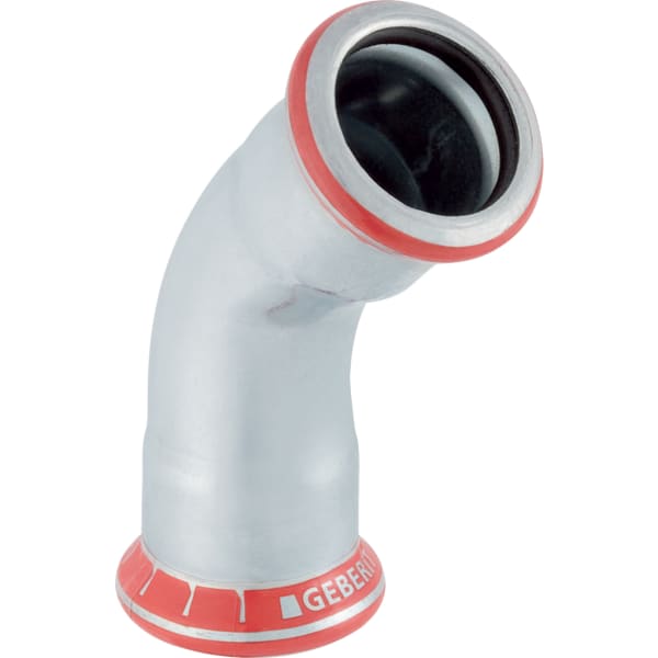Geberit Mapress C-Stahl Bogen 45Gr d28 verzinkt