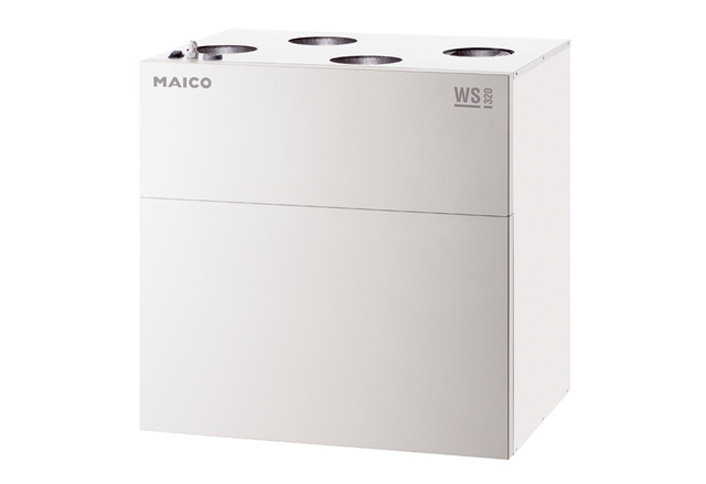 Maico Raumluft-System WS 320 ET mit Enthalpie-Tauscher, bis 250 m2