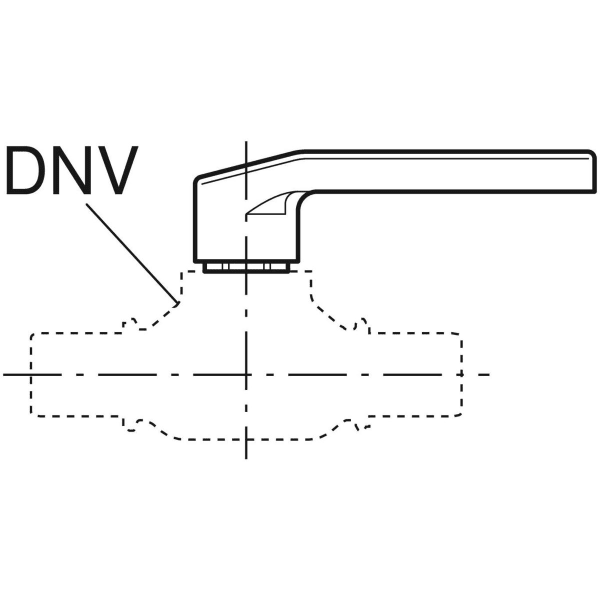 Geberit Set Betätigungshebel zu Kugelhahn DN 25-32