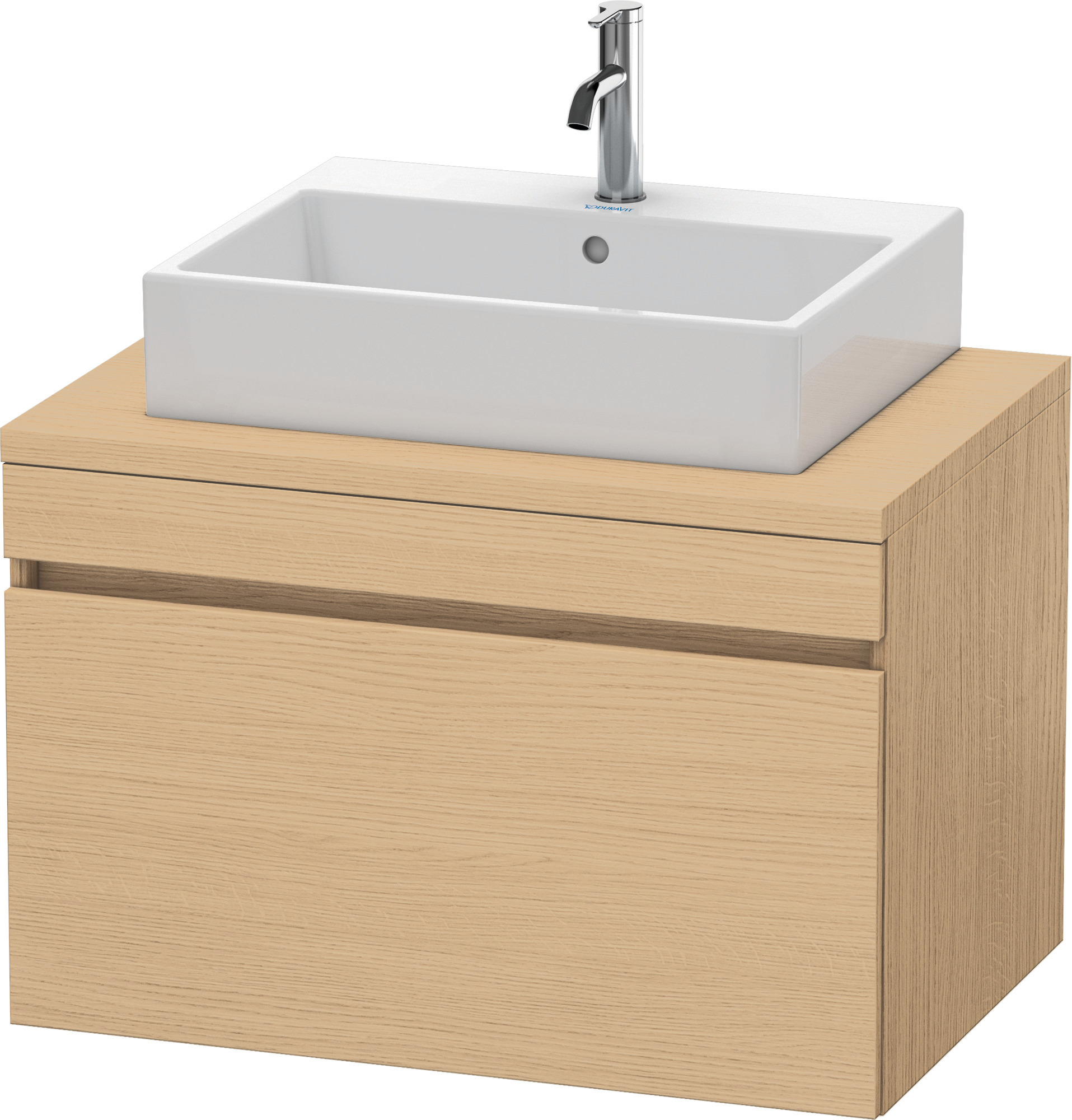 Duravit WTU DuraStyle f. Konsole 512x800x548 1 Auszug, Eiche Natur
