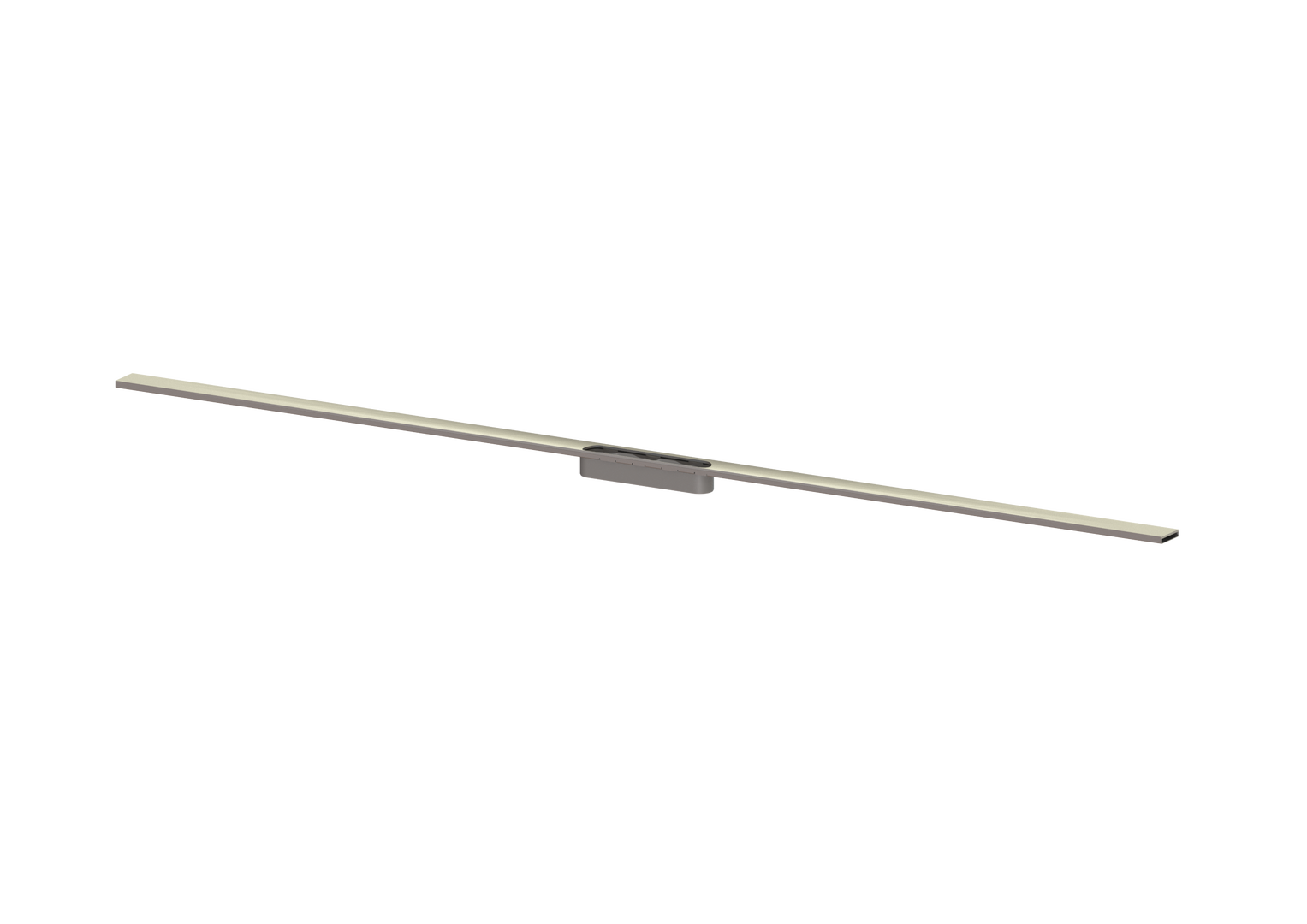 KESSEL-Rinnenprofil 1600 mm, Edelstahl gebürstet