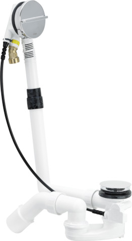 Viega Ab-und Überlauf Multiplex Trio 6161.51 in 560mmxDN40/50 verchromt