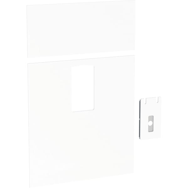 Geberit Frontverkleidung für Geberit Monolith für WT, B: 73cm Glas weiß