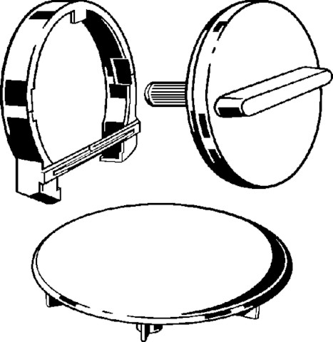 Viega Ausstattungsset RotaplexTrio RT3 6141.02 in verchromt