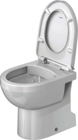 DU WC-Sitz Duravit No.1 o. Absenkautom. Scharniere edelstahl, weiß