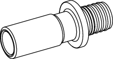 TECEflex Presslötanschluss Dim. 32 auf 28 mm CU, Siliziumbronze