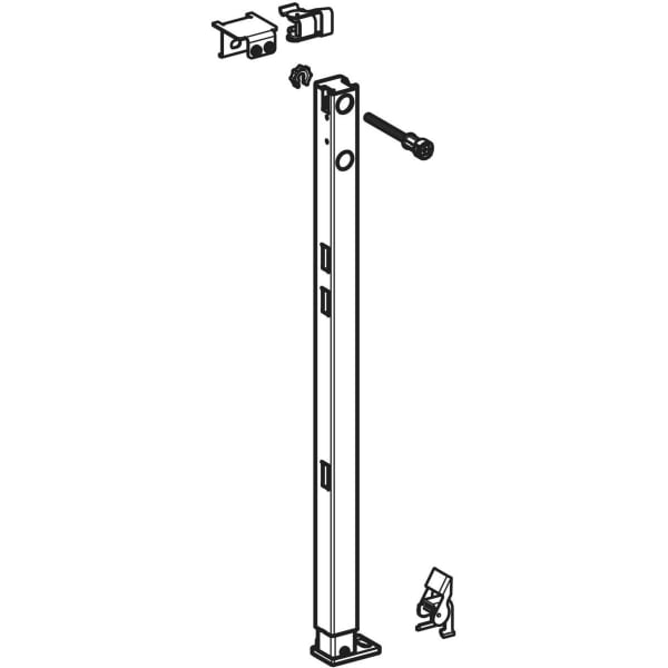 Geberit Duofix Ständer teilhoch H:82-112 cm