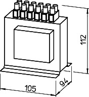 Helios TSSW 5 Drehzahl-Steuertrafo 1-PH 230V 5,0 A, f.Schaltschrankeinbau