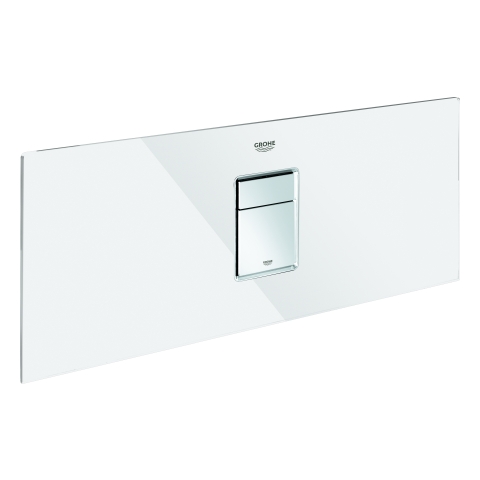 GROHE Abdeckplatte 42481 mit Drucktaste für Rapid SL Glasmodul moon white GROHE Abdeckplatte 42481 mit Drucktaste für Rapid SL Glasmodul moon white