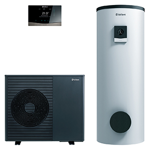 Vaillant Paket 4.3323 aroTHERM plus /8.1 VWL 75/8.1 A 230V mit VIH RW 300/3 BR