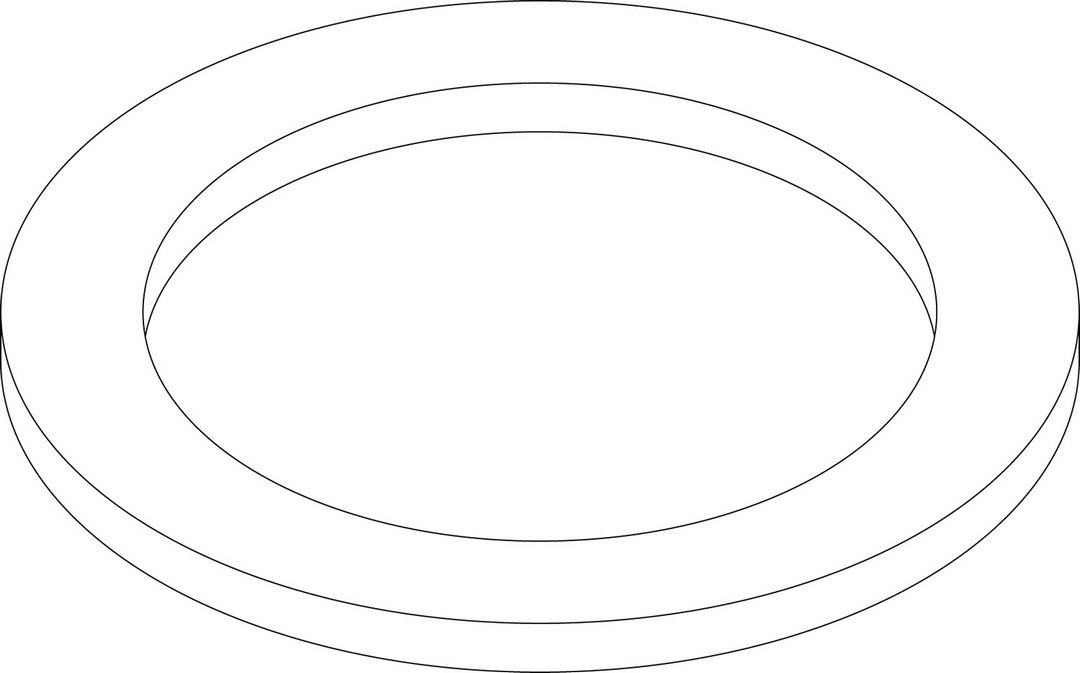BOSCH Ersatzteil TTNR: 8716854796 Dichtung 1"1/8 AFM34/2 dicke2