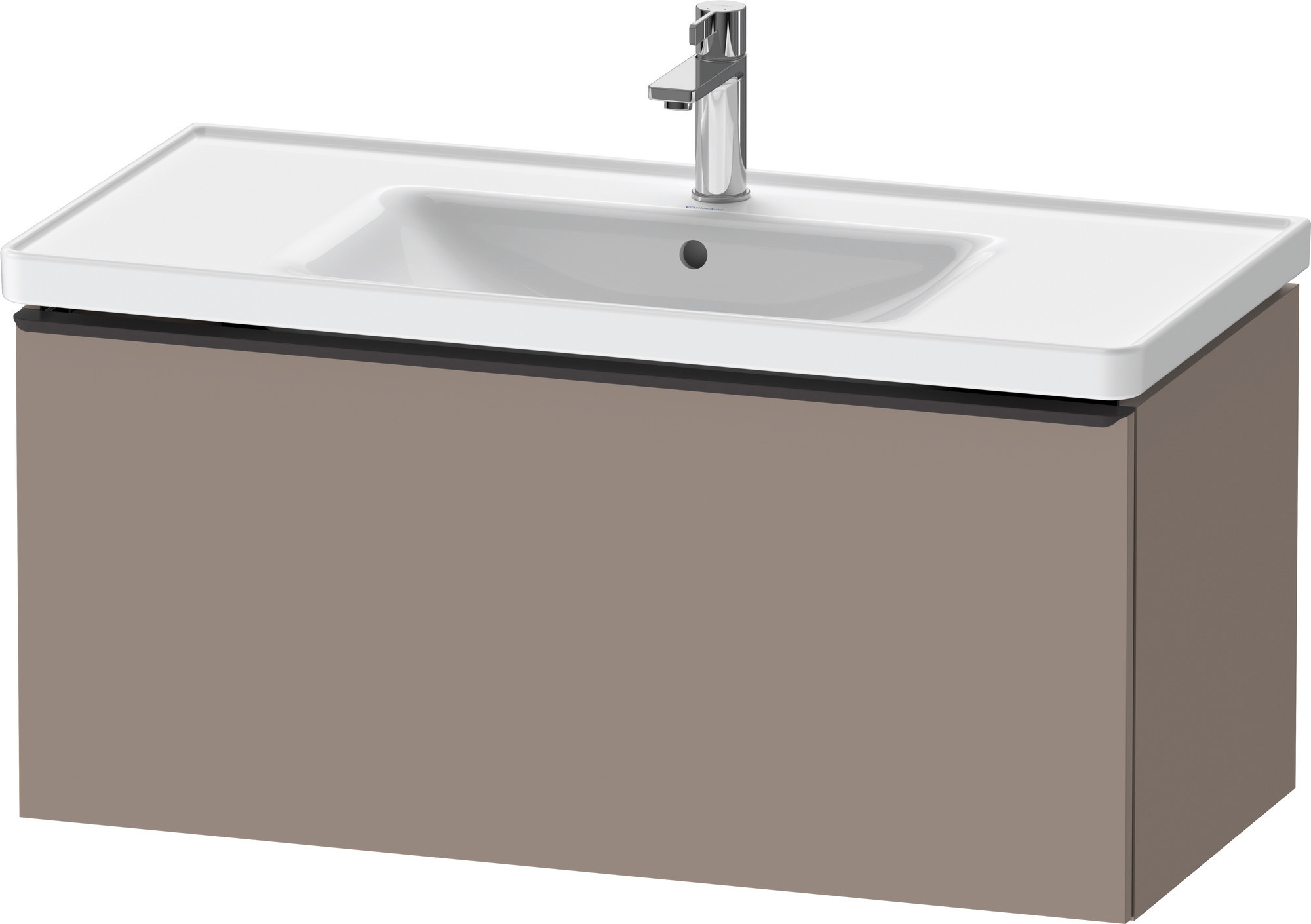 Duravit D-Neo WTU,Wdh,Ausz:1,Gr:Diamant Schw. 984x452x440mm,Basalt Matt, Dekor
