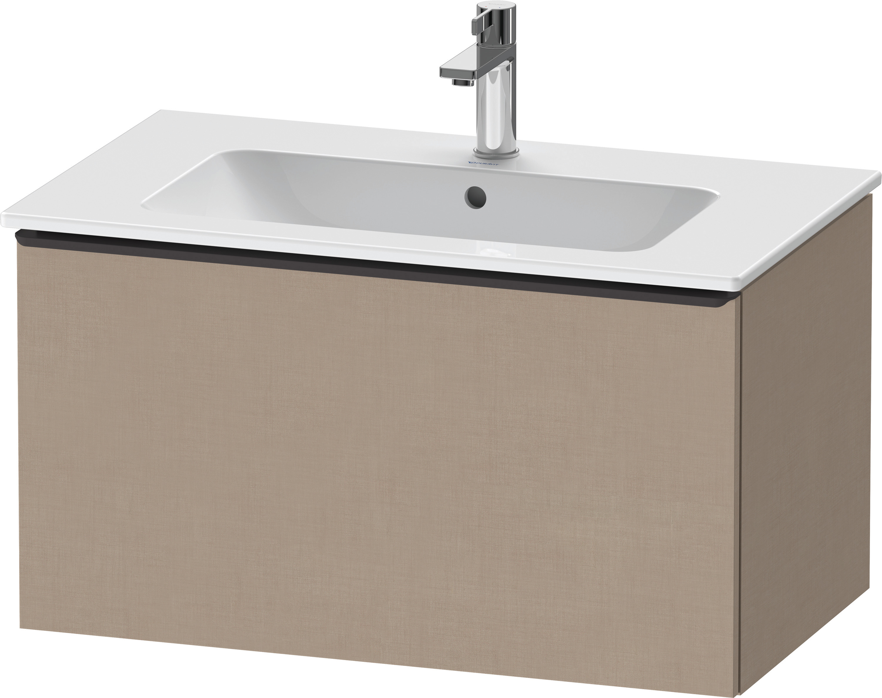 Duravit D-Neo WTU,Wdh,Ausz:1,Gr:Diamant Schw. 810x462x440mm,Leinen Matt, Dekor