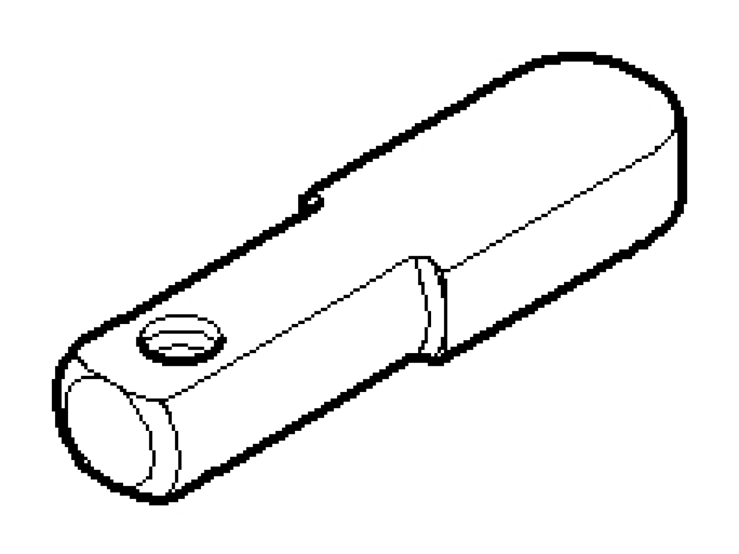DO Zugknopf ERSATZTEILE 092096005 8 x 5 x 30 mm Chrom