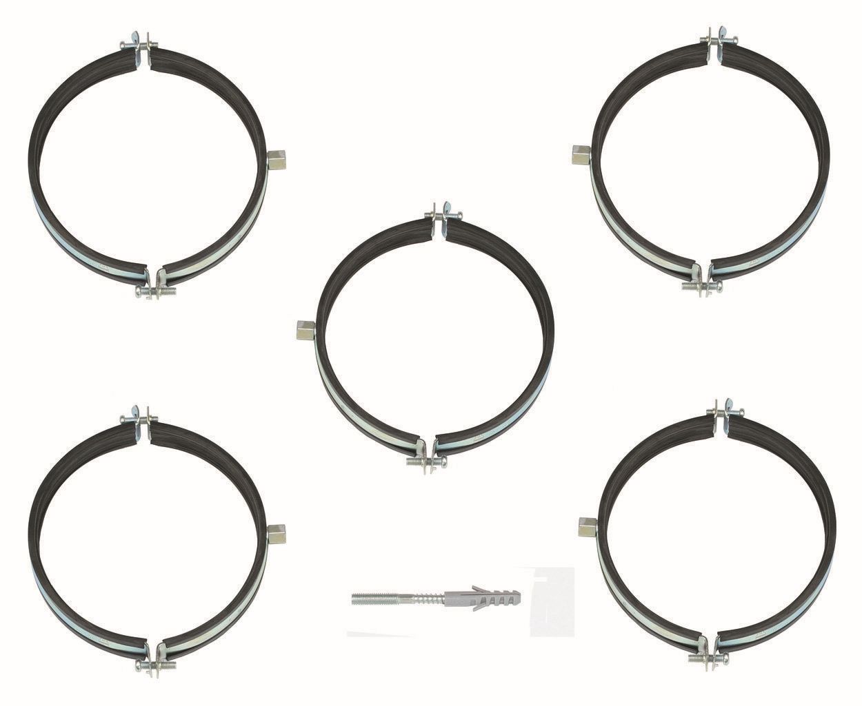 Vaillant Befestigungsschellen 160 mm mit Schrauben und Dübel (5 St.)