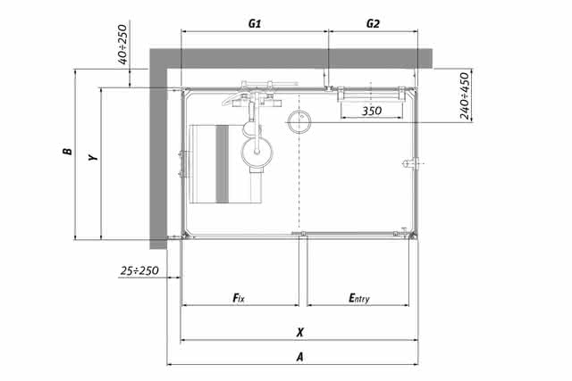 Roth Komplettdusche Vinata Comfort Eck Hoch weiß 1160x877 ESG Flow