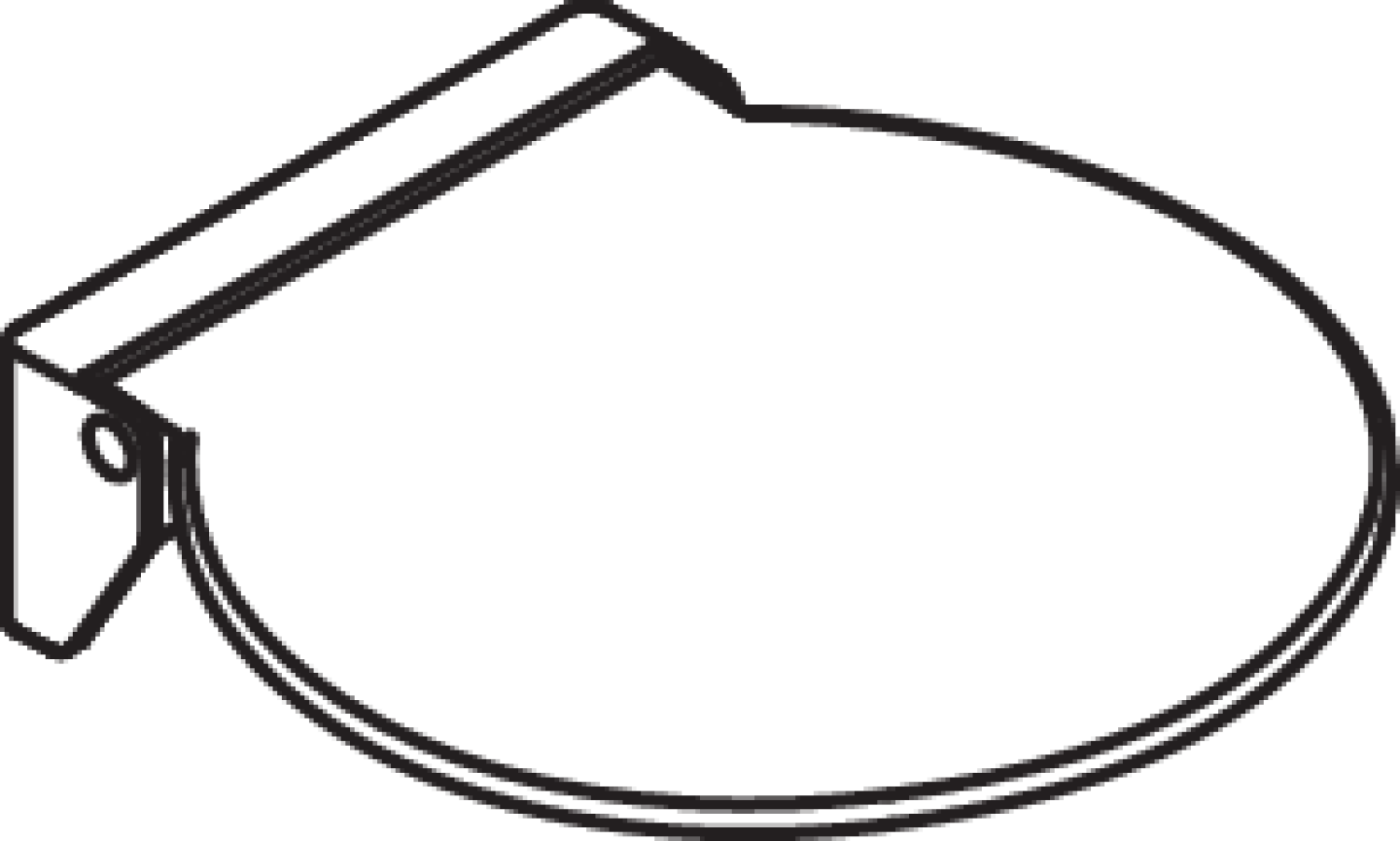 HEWI Klappsitz R 380, B:380,T:407, Konsole chrom, Sitzf. farbig anthrazitgr