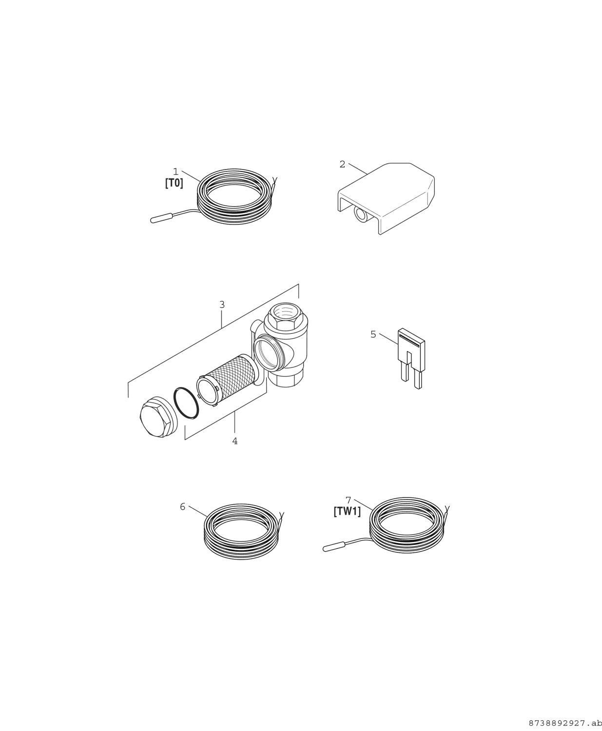 BOSCH Luft/Wasser-Wärmepumpe Compress CS7000i AW 13 IRE, innen, monovalent