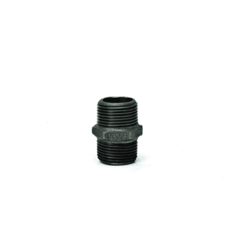 gebofittings Temperguss Gewindefittings 280 - Doppelnippel 1 1/4", schwarz gebofittings Temperguss Gewindefittings 280 - Doppelnippel 1 1/4", schwarz