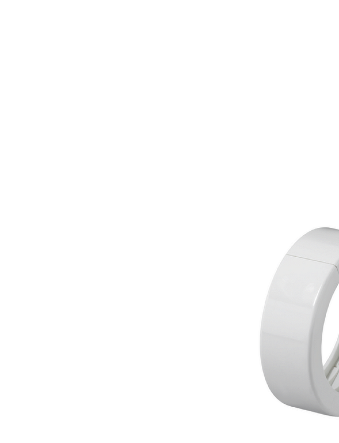 OVENTROP-Thermostatventil "E" DN15, 1/2", PN10, Axial, weiß