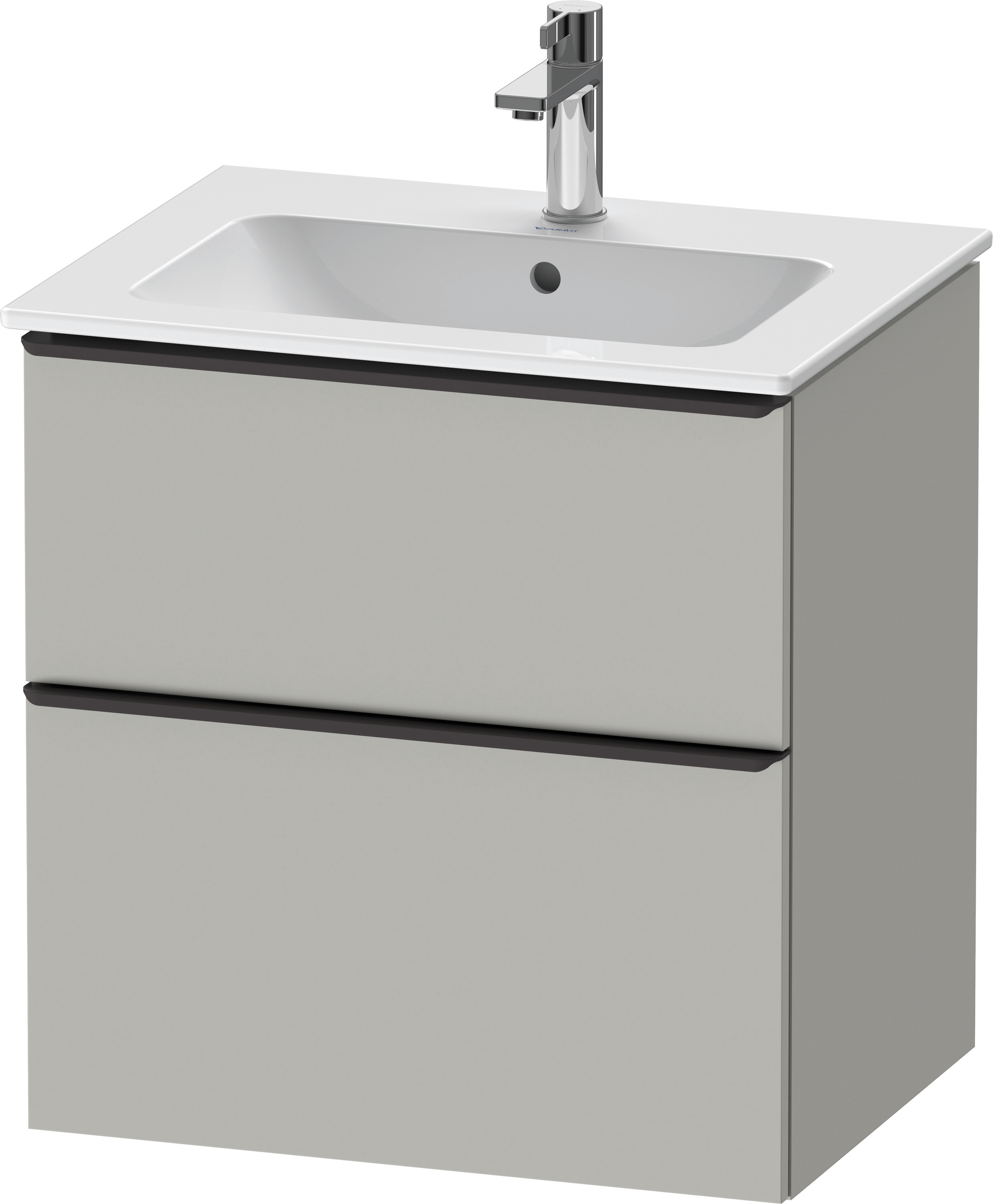 Duravit D-Neo WTU,Ausz:1,Schubk:1,GR:Dia.Schw 610x462x625mm,Wandh,Betongrau Matt,Dek.