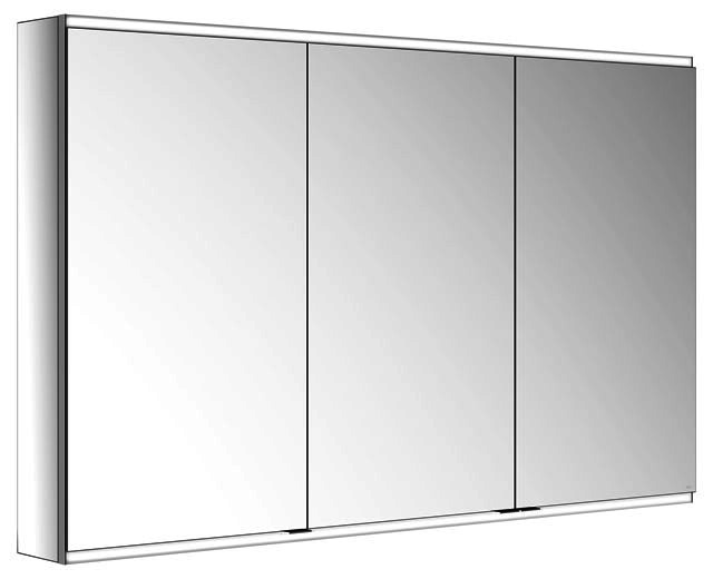 KEUCO Royal Modular 2.0 SPS, bel. 80031, Vorb,1Steckd/USB,sb-elox,1500x900x160mm