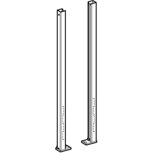 Geberit Duofix Set Fußverl. für Fußbodenaufbau 20-40 cm