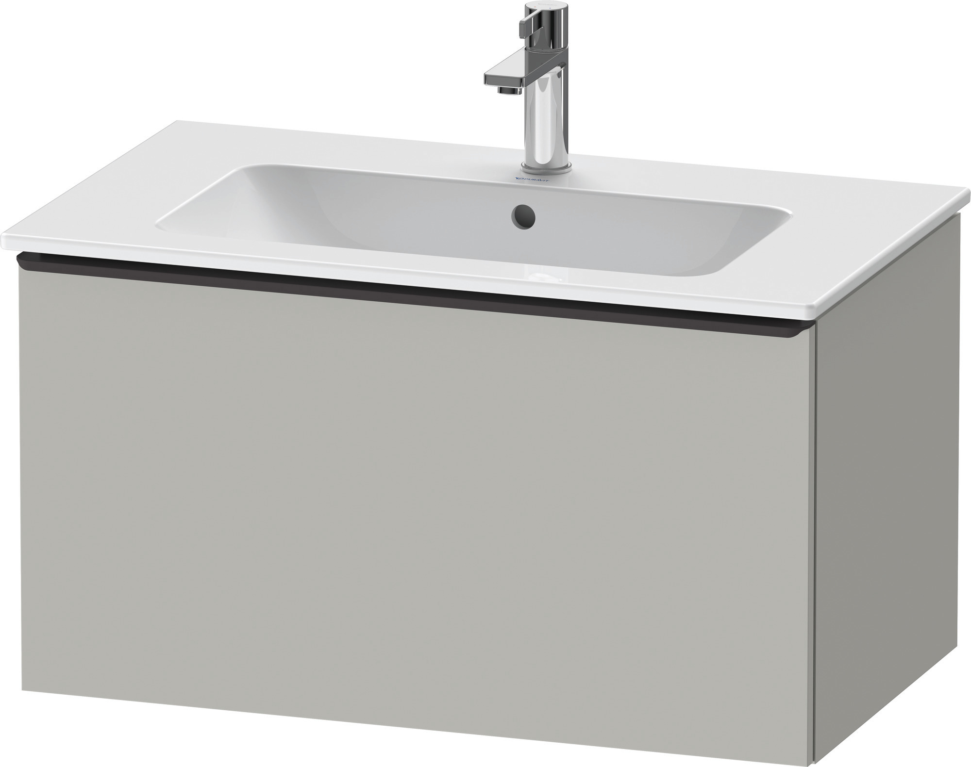 Duravit D-Neo WTU,Wdh,Ausz:1,Gr:Diamant Schw. 810x462x440mm,Betongrau Matt,Dekor