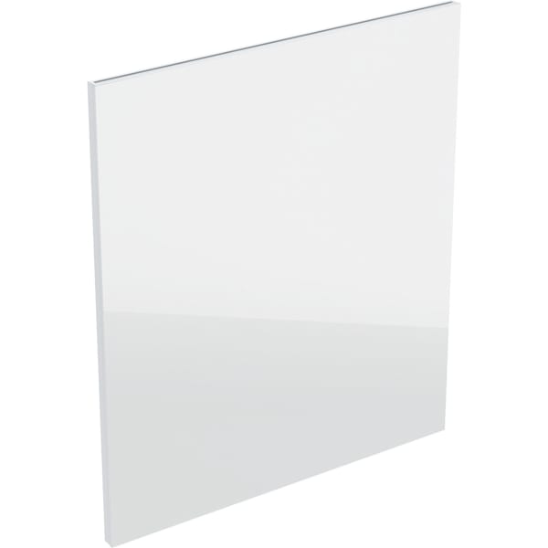 Geberit Schubl.-Front f. Acanto Seitenschrank mit 2 Schubl., B:45cm, weiß / Glas