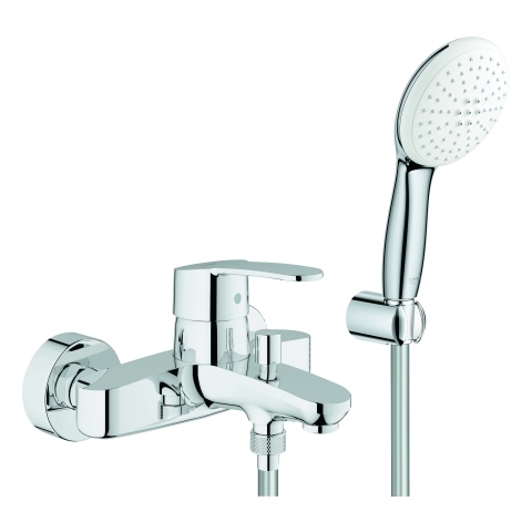 GROHE EH-Wannenbatterie Eurostyle C 25275_2 mit Wandhalterset chrom