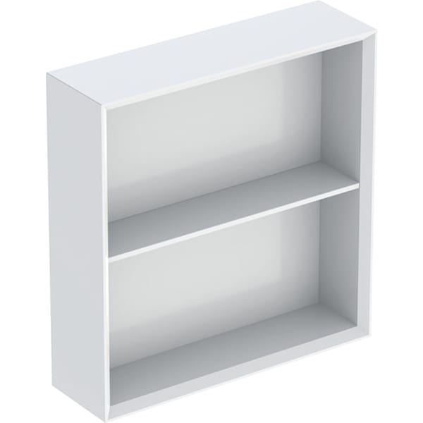 Geberit Regal quadratisch 45x46,7x13,2cm, weiß hochglanz Geberit Regal quadratisch 45x46,7x13,2cm, weiß hochglanz