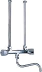 BOSCH Installationszubehör BZ 11113 Wandbatterie mit Schwenkauslauf, Chrom