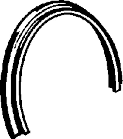 Viega Schutzring 6161.22-597 in 33x4mm Kunststoff grau