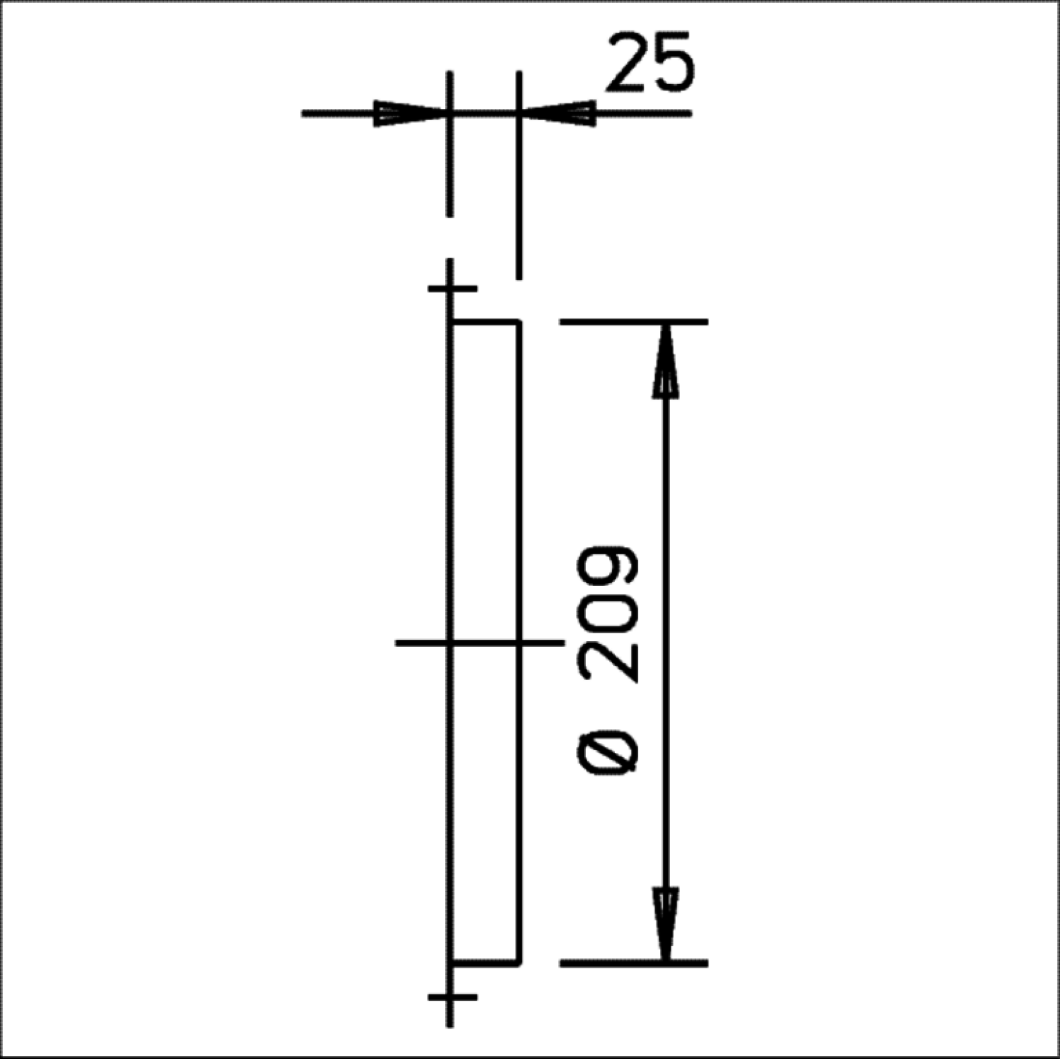 Helios FR 200 Winkel-Flanschring