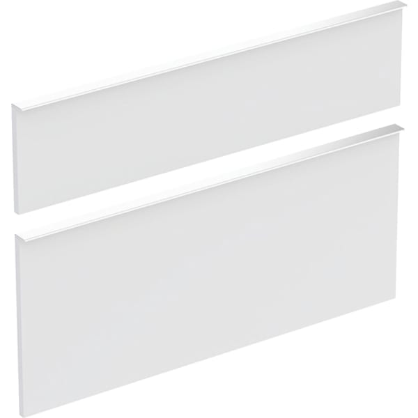 Geberit Set Schubladen Frt f. iCon US für WT Breite 90 cm, weiß matt (2 St.)