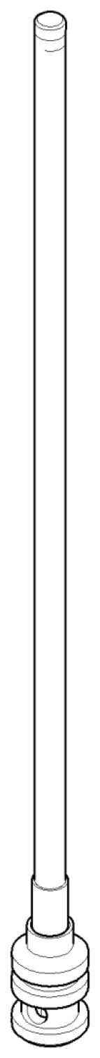DO Zugstange für Umstellung ERSATZTEILE 04310902420 D 15 x 237 mm Chrom