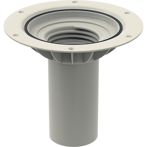 Geberit Einlaufstutzen rund für Duschbodenablauf für Bodenbeläge aus PVC